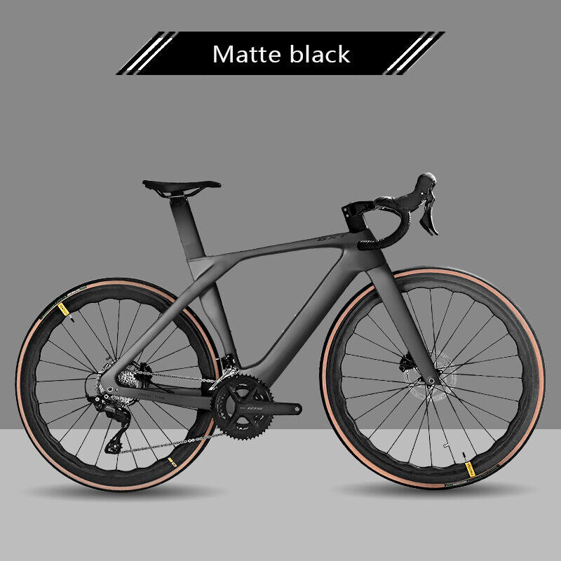 BXT Carbon-Rennrad mit Shimano R7120 24-Gang Schaltung Leichtes Scheib – BXT official store